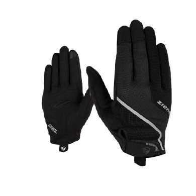 Ziener Langfinger Fahrradhandschuh Clyo ( Gel Polsterung) schwarz - 1 Paar